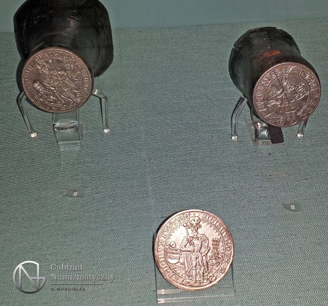 Stemple do monety Guldiner 1486